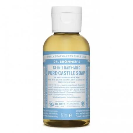 Dr. Bronner’s Jábon Líquido Bio 60ml Bebes Neutr