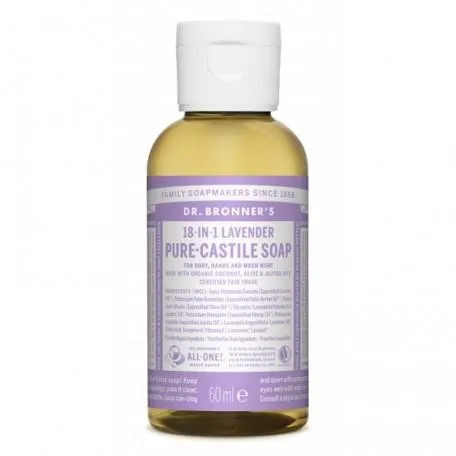 Dr. Bronner’s Jábon Líquido Bio 60ml Lavanda