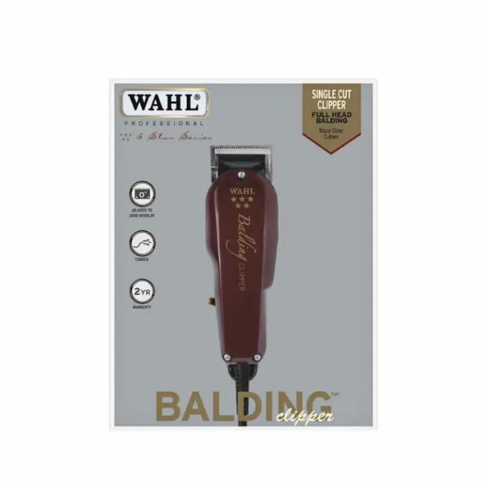 Wahl Balding Single Cut Clipper Full Head Balding Wahl Balding Single Cut Clipper Full Head Balding