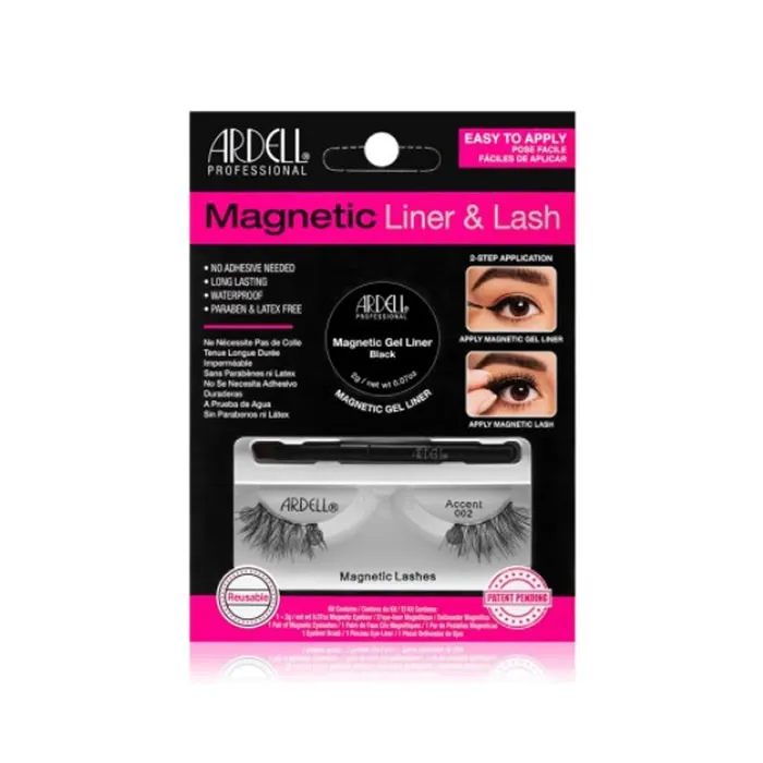 Ciglia finte Ardell Magnetic Liner & Lash Accent 002