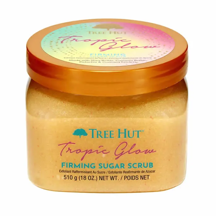 Tree Hut Tropic Glow Scrub rassodante allo zucchero 510 g