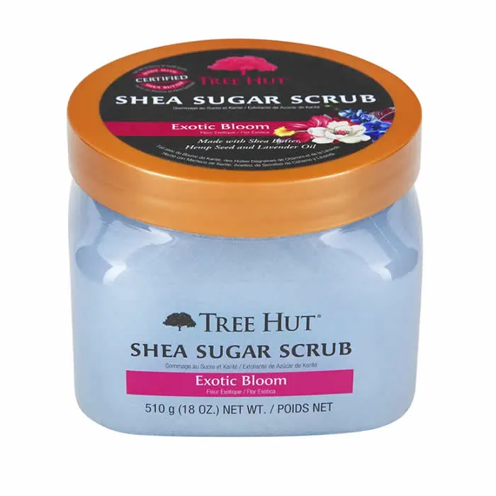 Tree Hut Exotic Bloom Scrub allo zucchero di karité 510 g