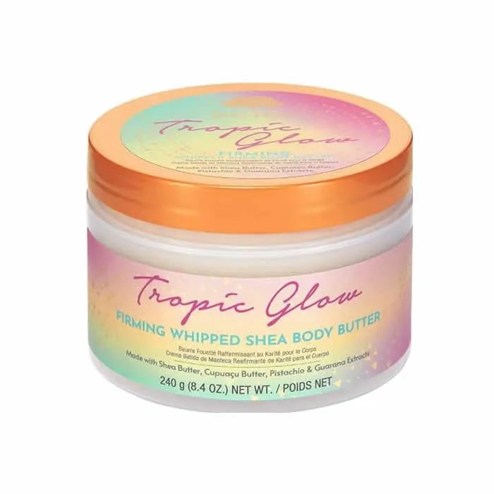 Tree Hut Tropic Glow Burro corpo rassodante al karité montato 240 g