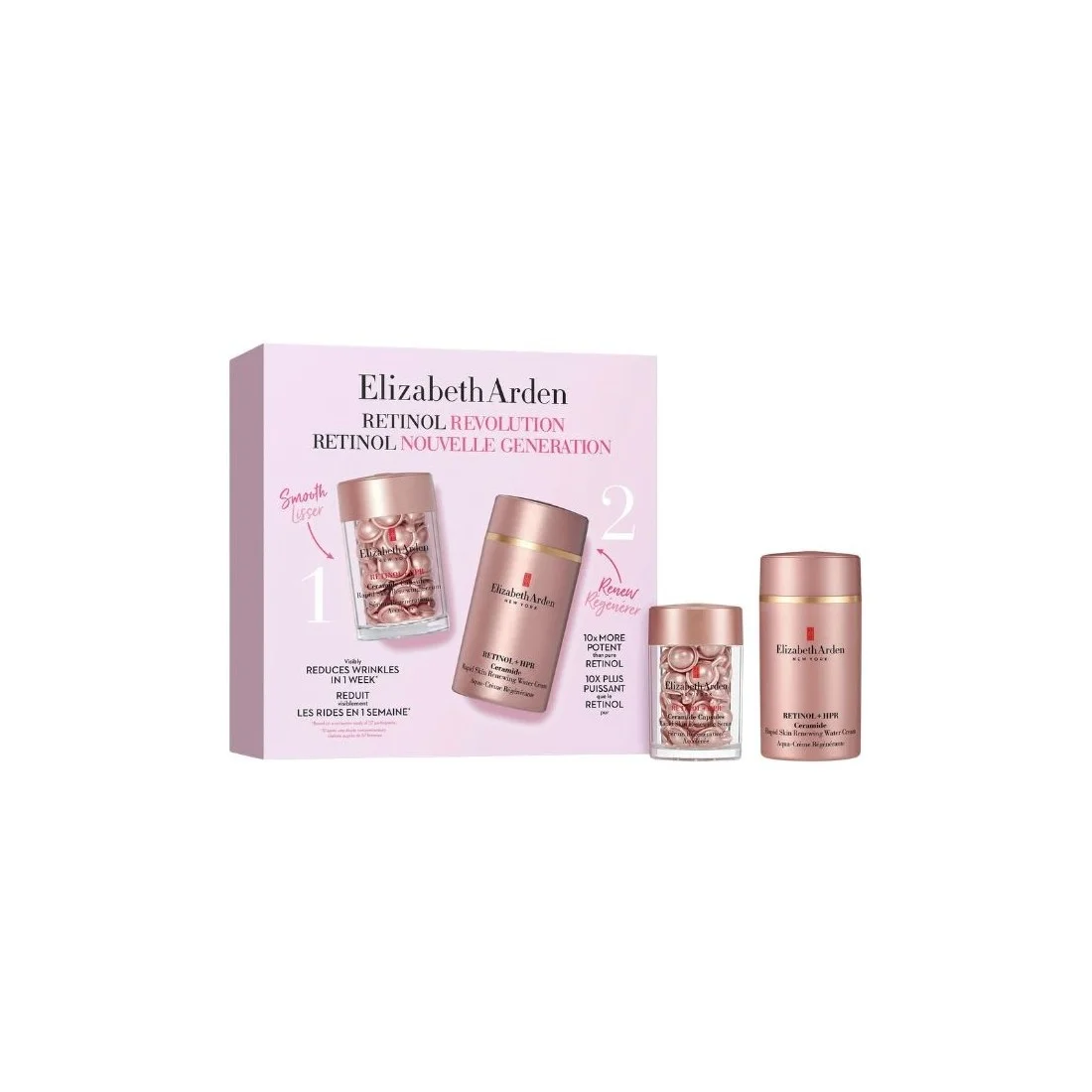 Elizabeth Arden Arden Retinol Hpr Ceram Water Cr50 Set26 Elizabeth Arden Arden Retinol Hpr Ceram Water Cr50 Set26