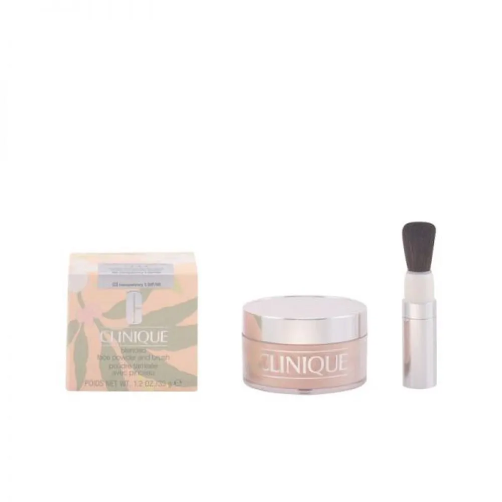 Clinique Blended Face Powder y Brush Transparency III 25 g