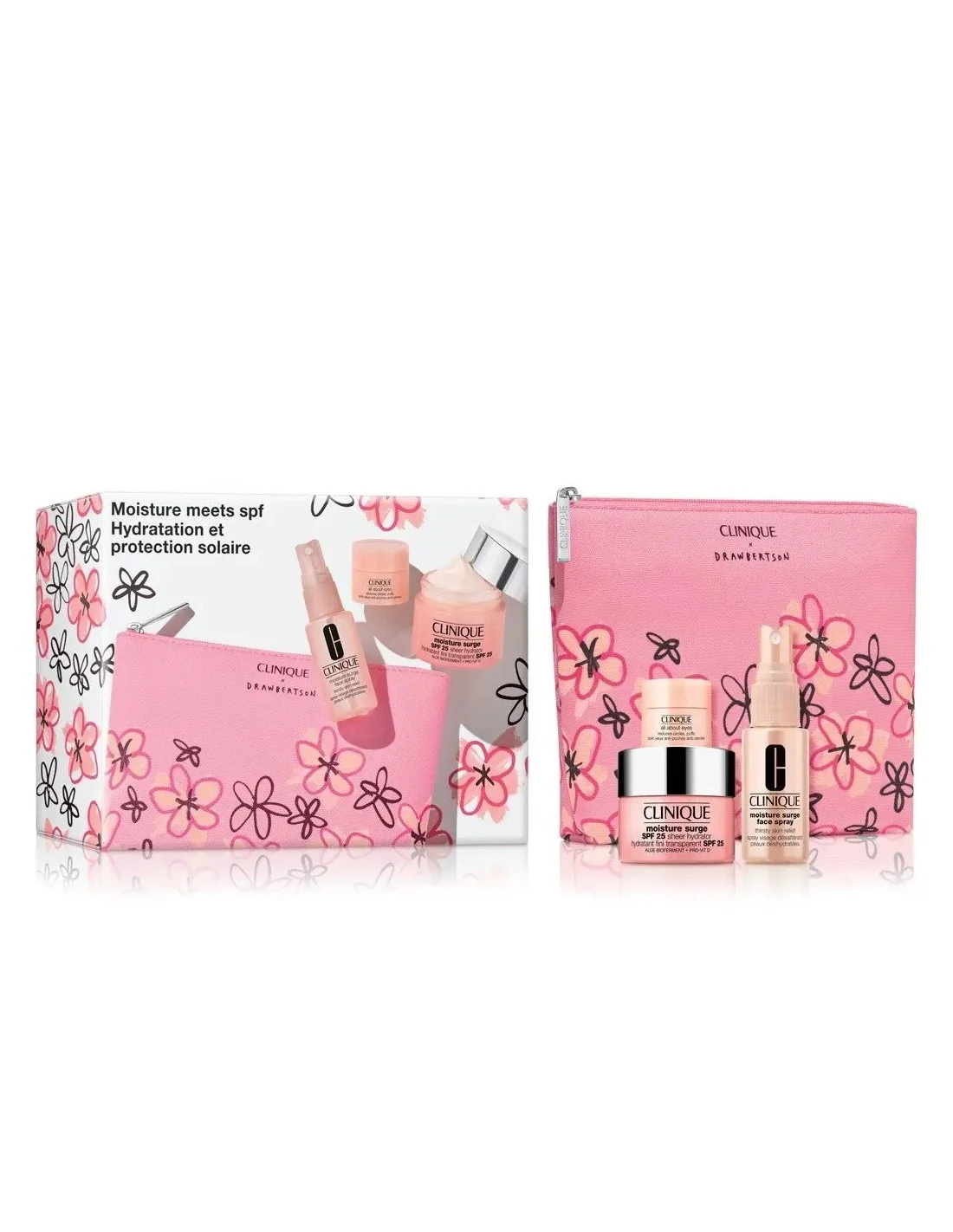 Clinique Moisture Surge SPF 25 Crema Idratante Leggera Set da 4 Pezzi