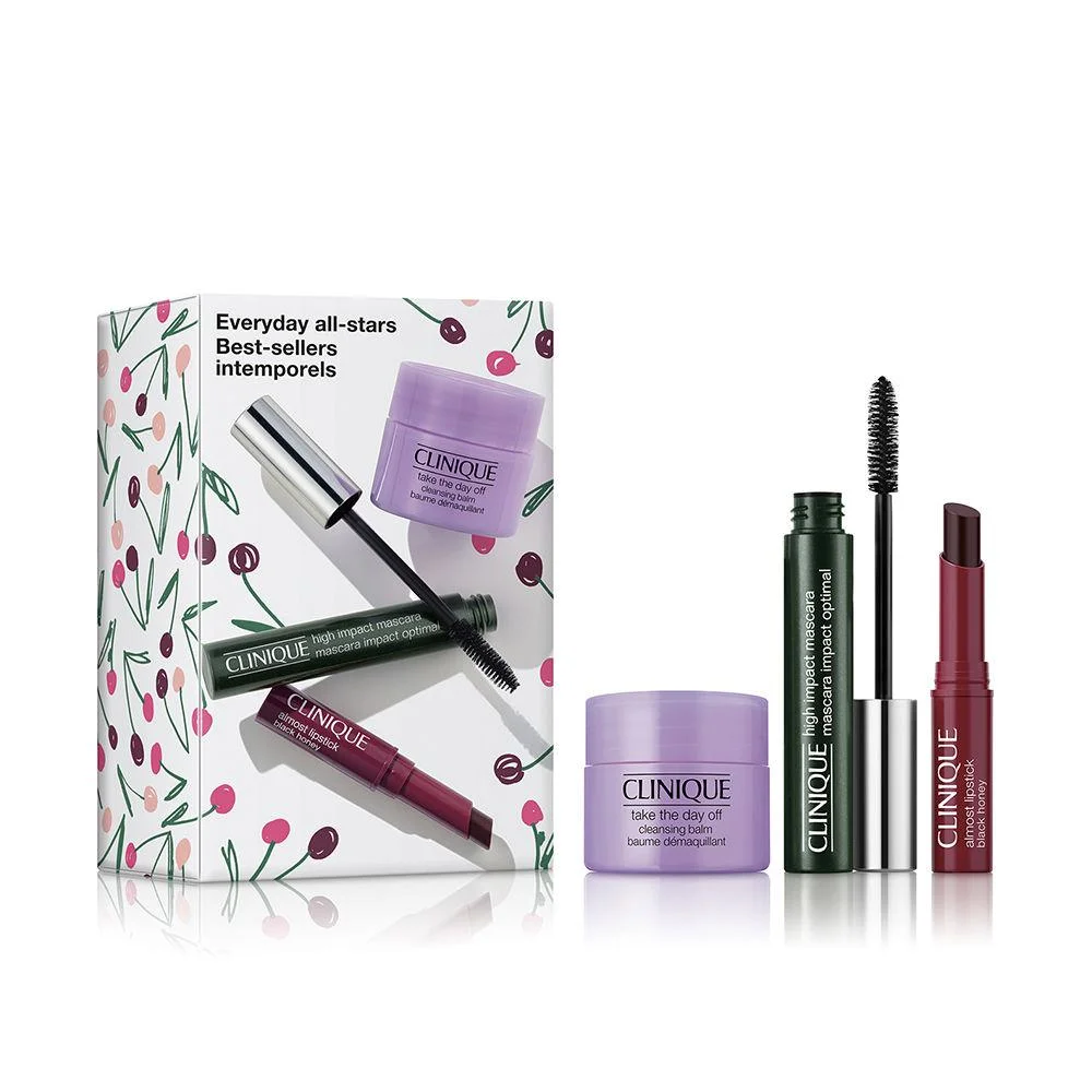 Clinique Almost Lipstick Mascara High Impact Negra Take Day Off Balm 15ml