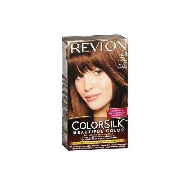 Revlon Colorsilk Senza ammoniaca 43 Castano dorato medio