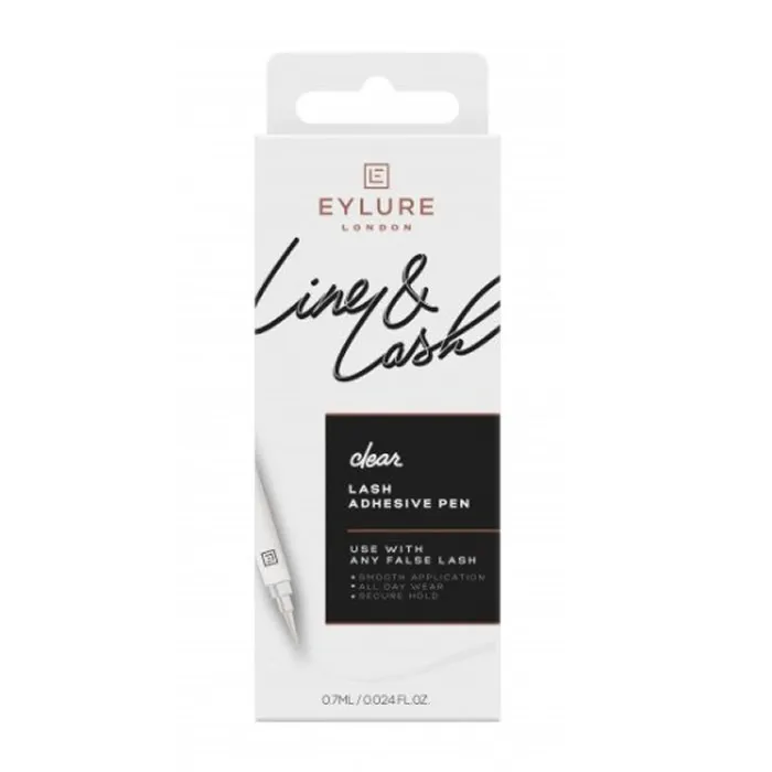 Eylure Line & Lash Penna adesiva per ciglia Crystal Clear 0,7 ml
