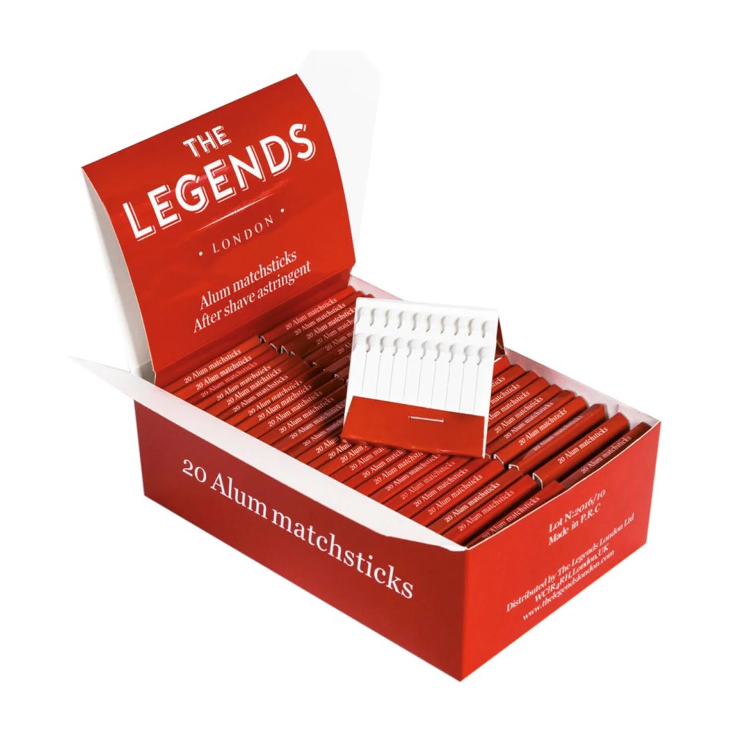 Eurostil The Legends Pack After Shave Astringente 50×20 Palillos 50un