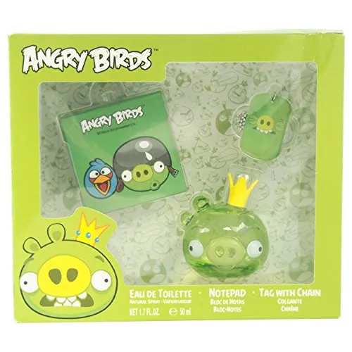 Angry Birds Pig Eau De Toilette Spray 50 ml Set 3 Pezzi