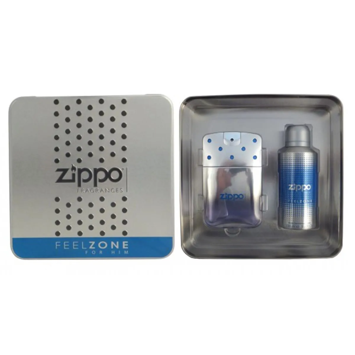 Zippo Fragrances Feelzone for Him Eau De Toilette Spray 75ml Set 2 Pezzi 2017