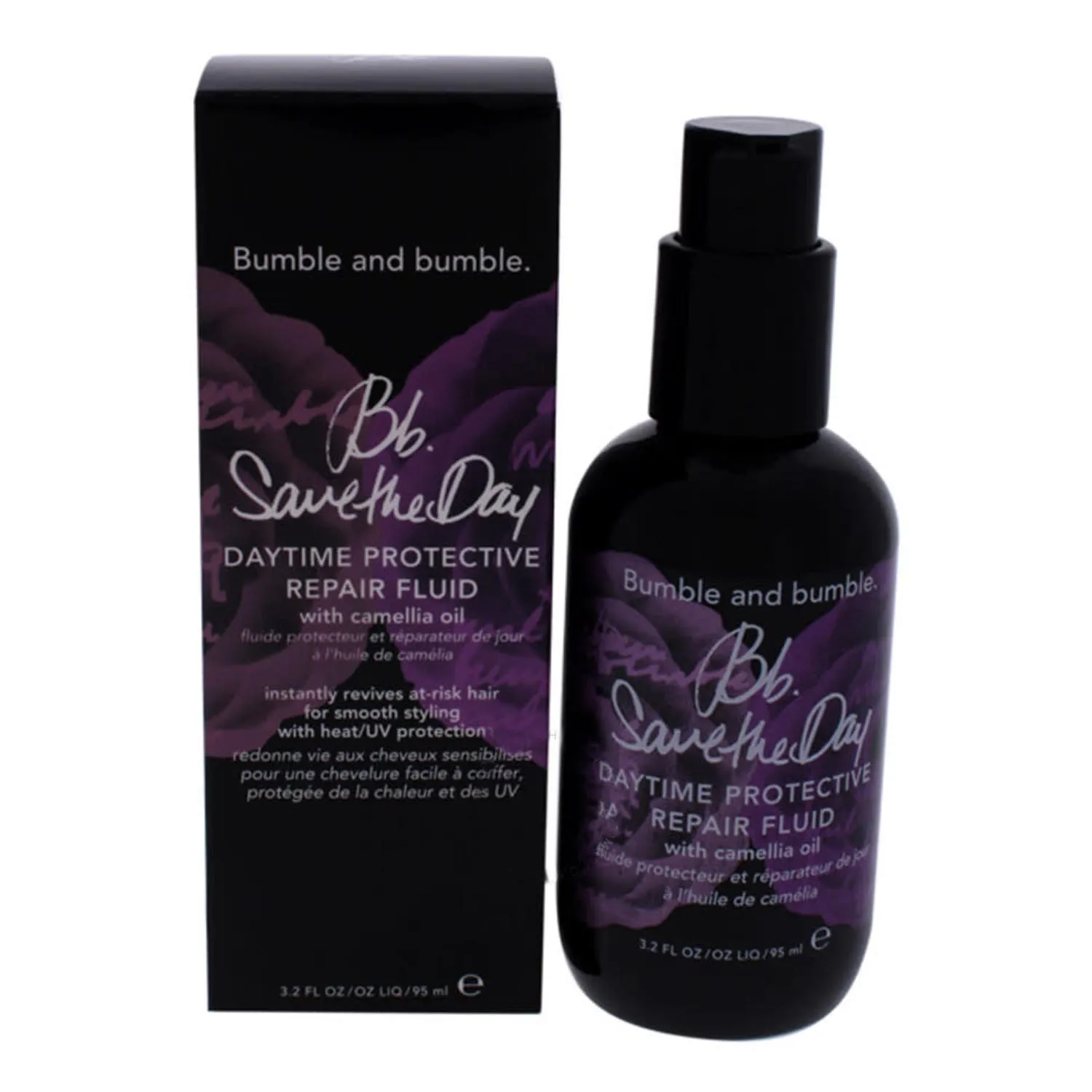 Bumble and Bumble Flex Save The Day Fluido Riparatore Protettivo con Siero all’Olio di Camelia 90 ml 90 ml