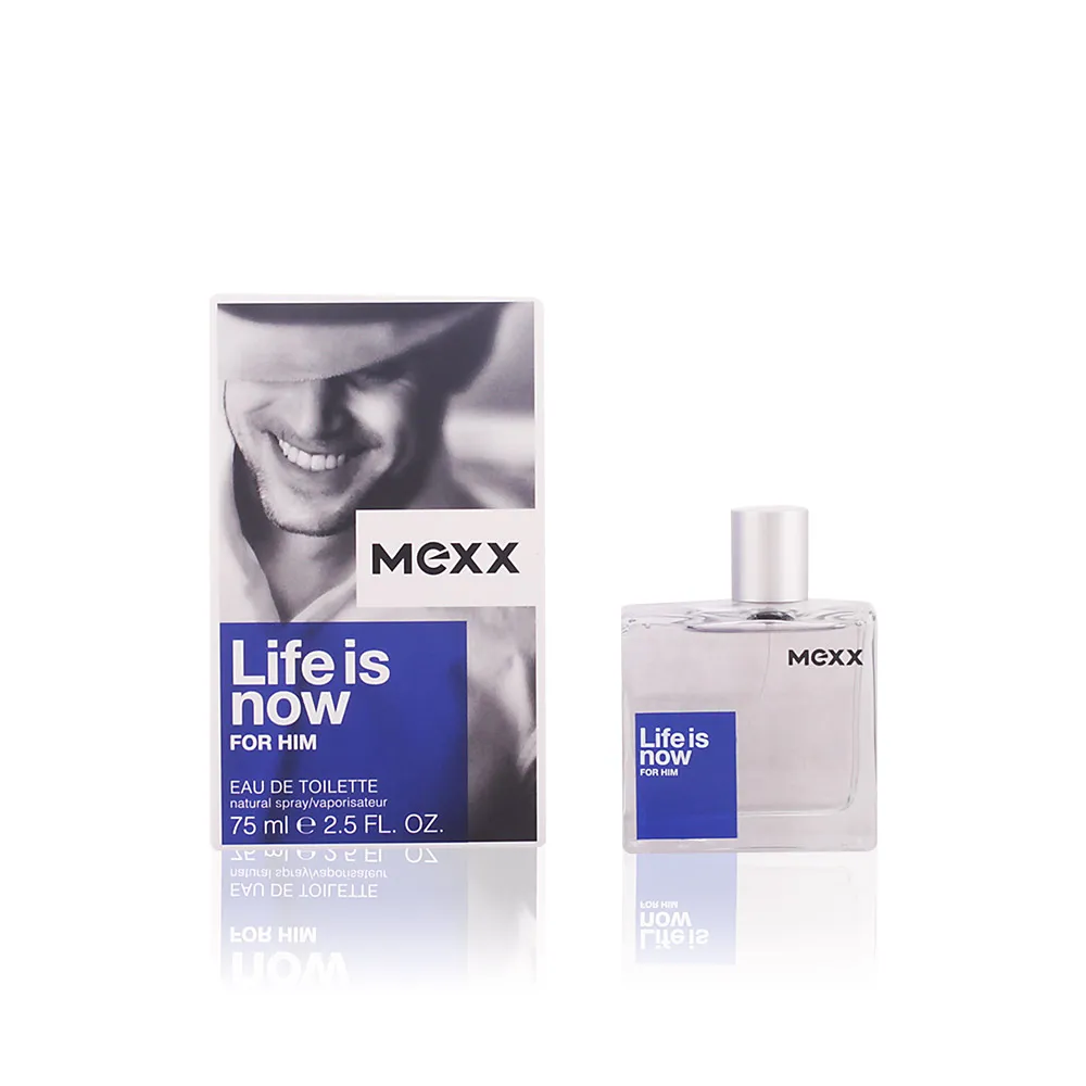 Mexx Life Is Now Hombre Eau De Toilette Spray 75ml