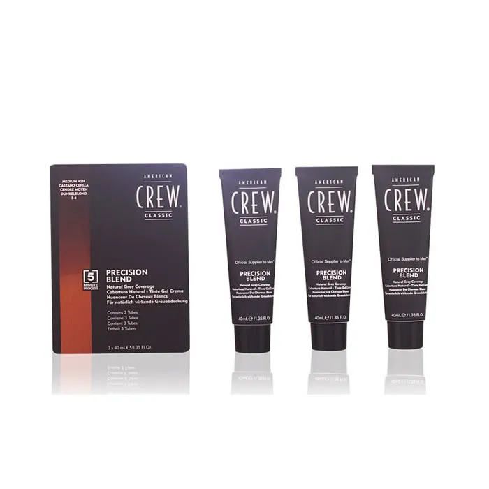 American Crew Precision Blend 5 6 Medium Ash Set 3 Pieces American Crew Precision Blend 5 6 Medium Ash Set 3 Pieces