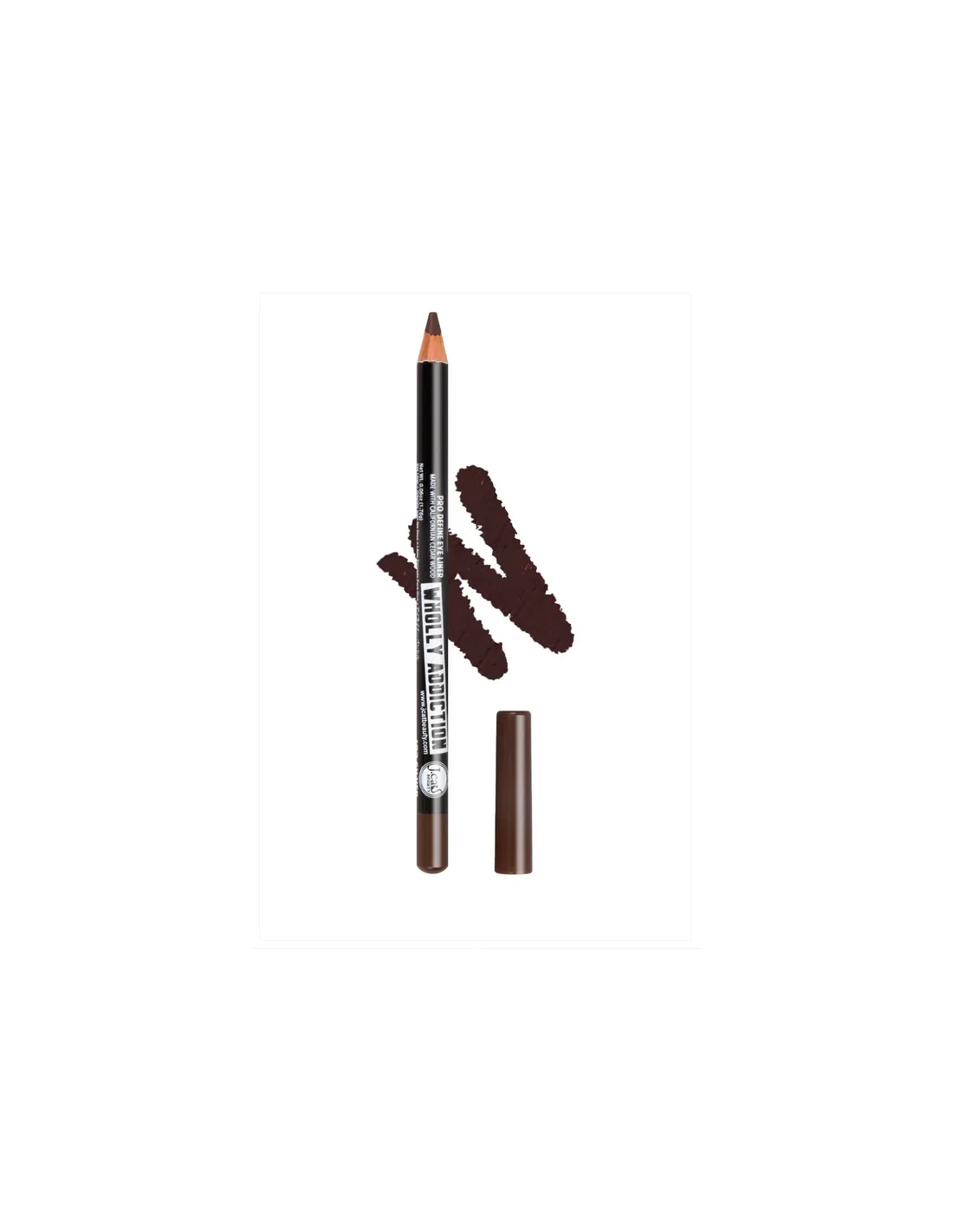 J.cat Beauty Jcat Eye Liner Wholly Addict Marrone Scuro
