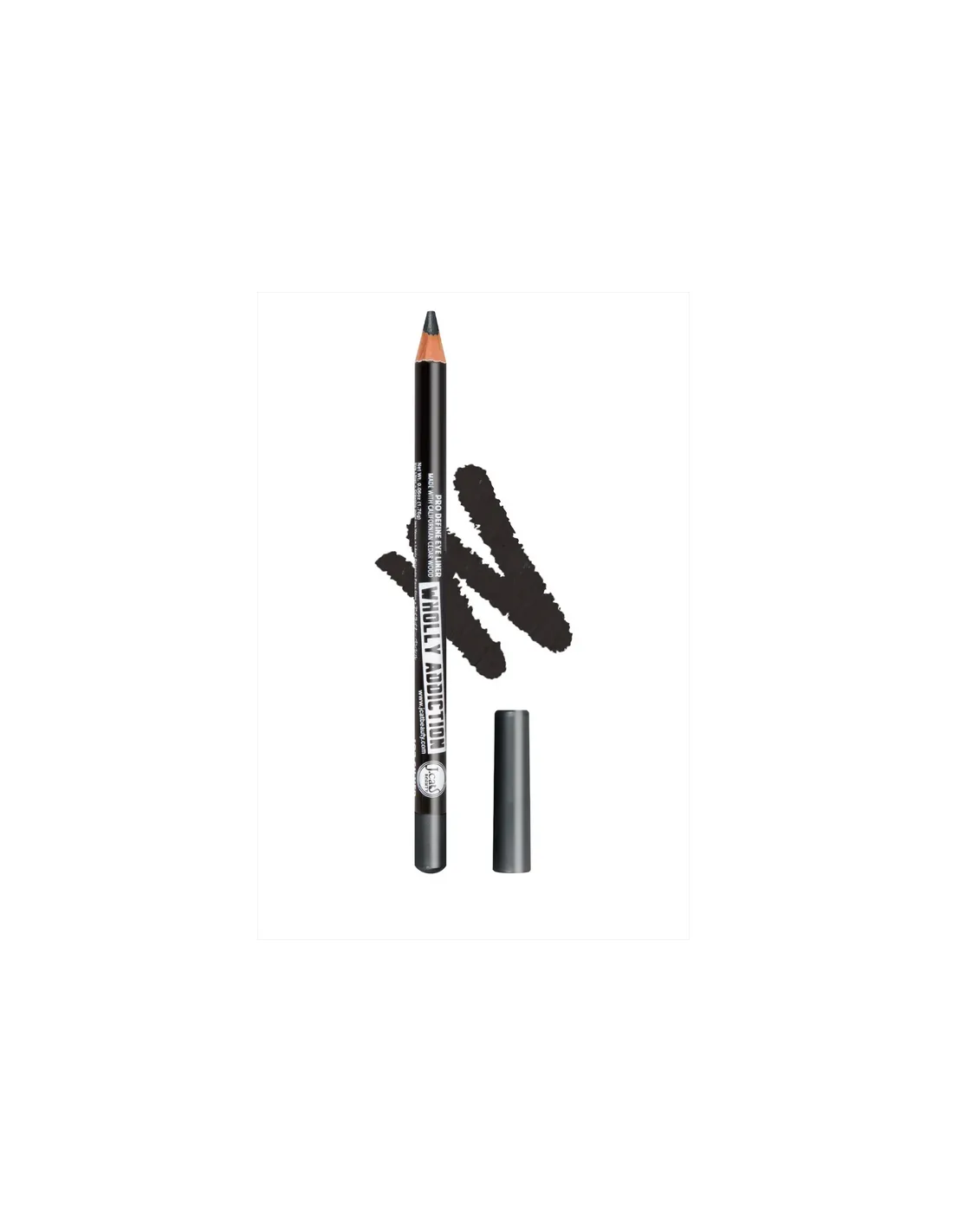 J.cat Beauty Jcat Eye Liner Wholly Addict Coal