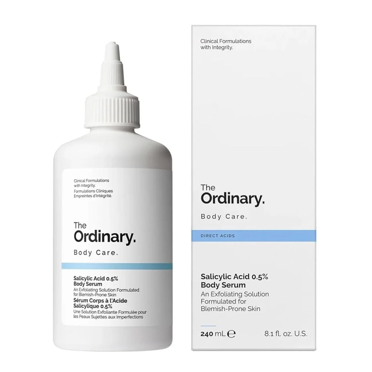 The Ordinary Salicylic Acid 0,5 Body Serum 240ml The Ordinary Salicylic Acid 0,5 Body Serum 240ml