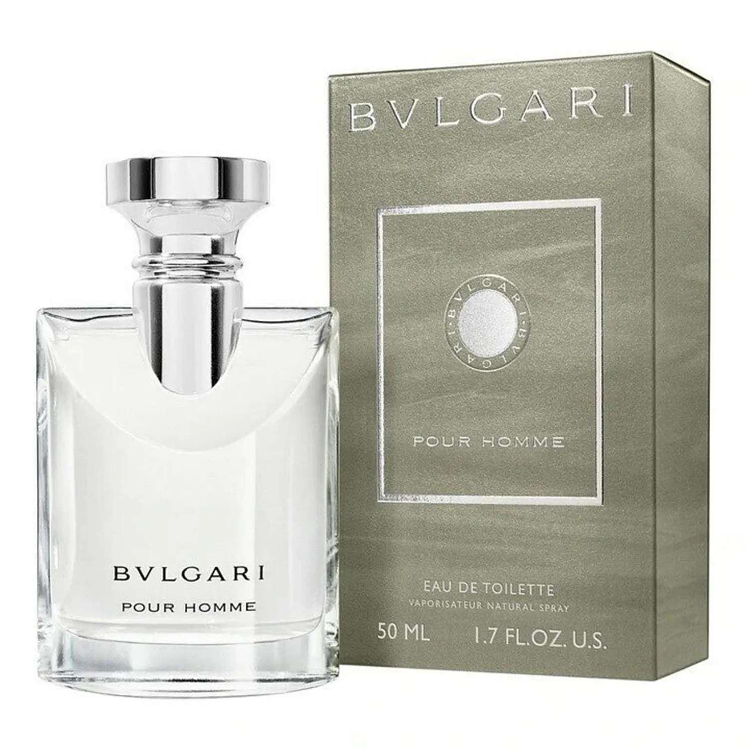 Bvlgari Pour Homme Eau de Toilette Spray Naturale 50 ml
