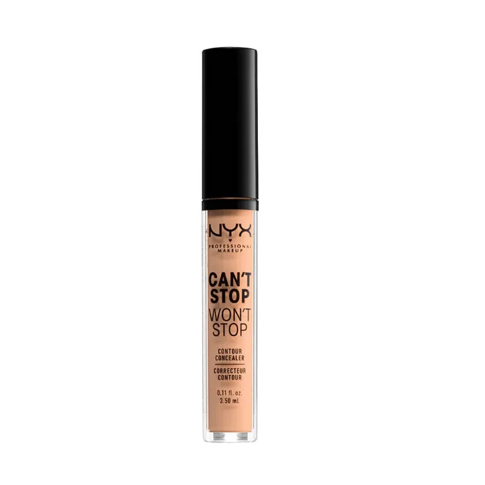 Nyx Can´t Stop Won´t Stop Correttore Contorno Copertura Completa Naturale 3,5ml