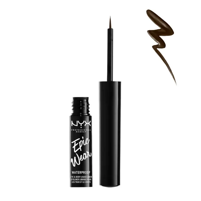 Nyx Epic Wear Waterproof Liquid Liner Marrone