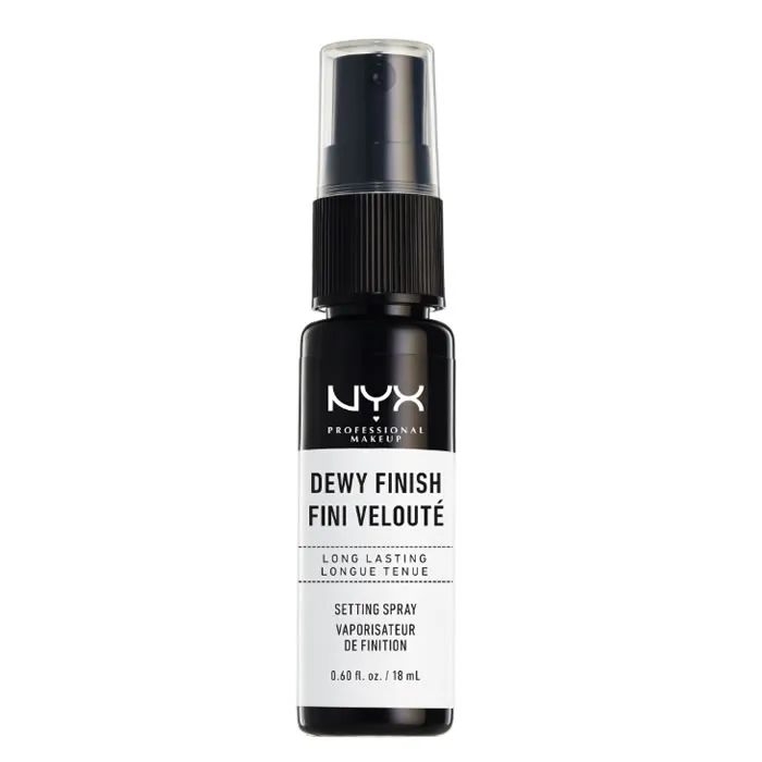Spray fissante Nyx Dewy Finish Mini 18 ml