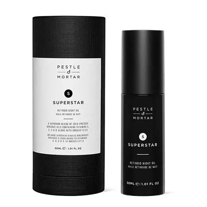 Olio da notte al retinolo Superstar Pestle & Mortar 30 ml