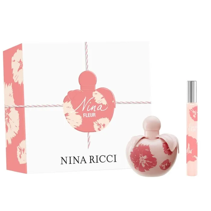 Nina Ricci Nina Fleur Eau de Toilette Spray 50ml Set da 2 Pezzi