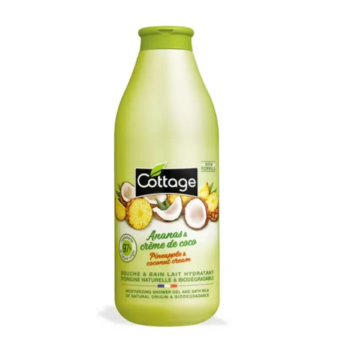 Gel doccia Cottage Pineapple & Coconut Cream Milk 750ml