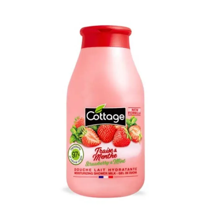 Cottage Gel Doccia Idratante Fragola e Menta 250ml