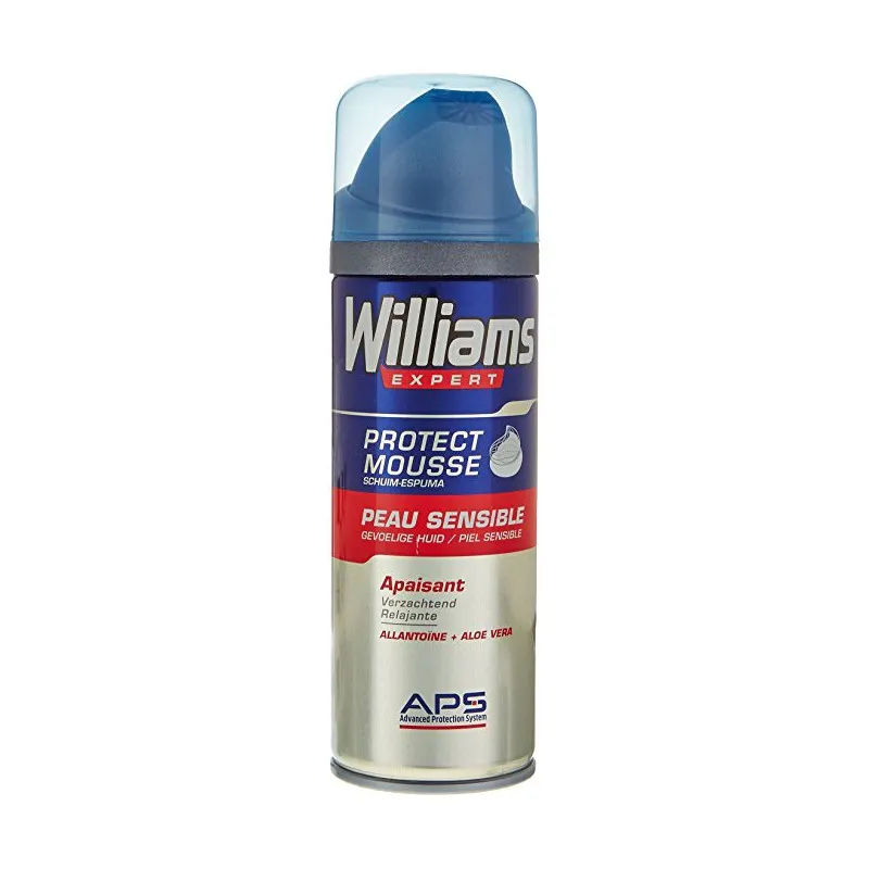 Williams Schiuma da Barba per Pelli Sensibili 200ml