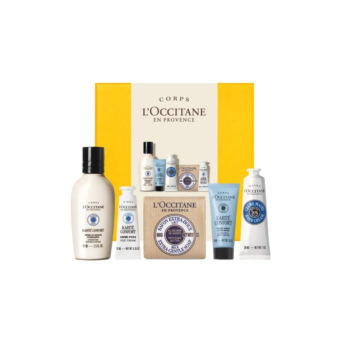 Set L'occitane Routine Karite Set L’occitane Routine Karite