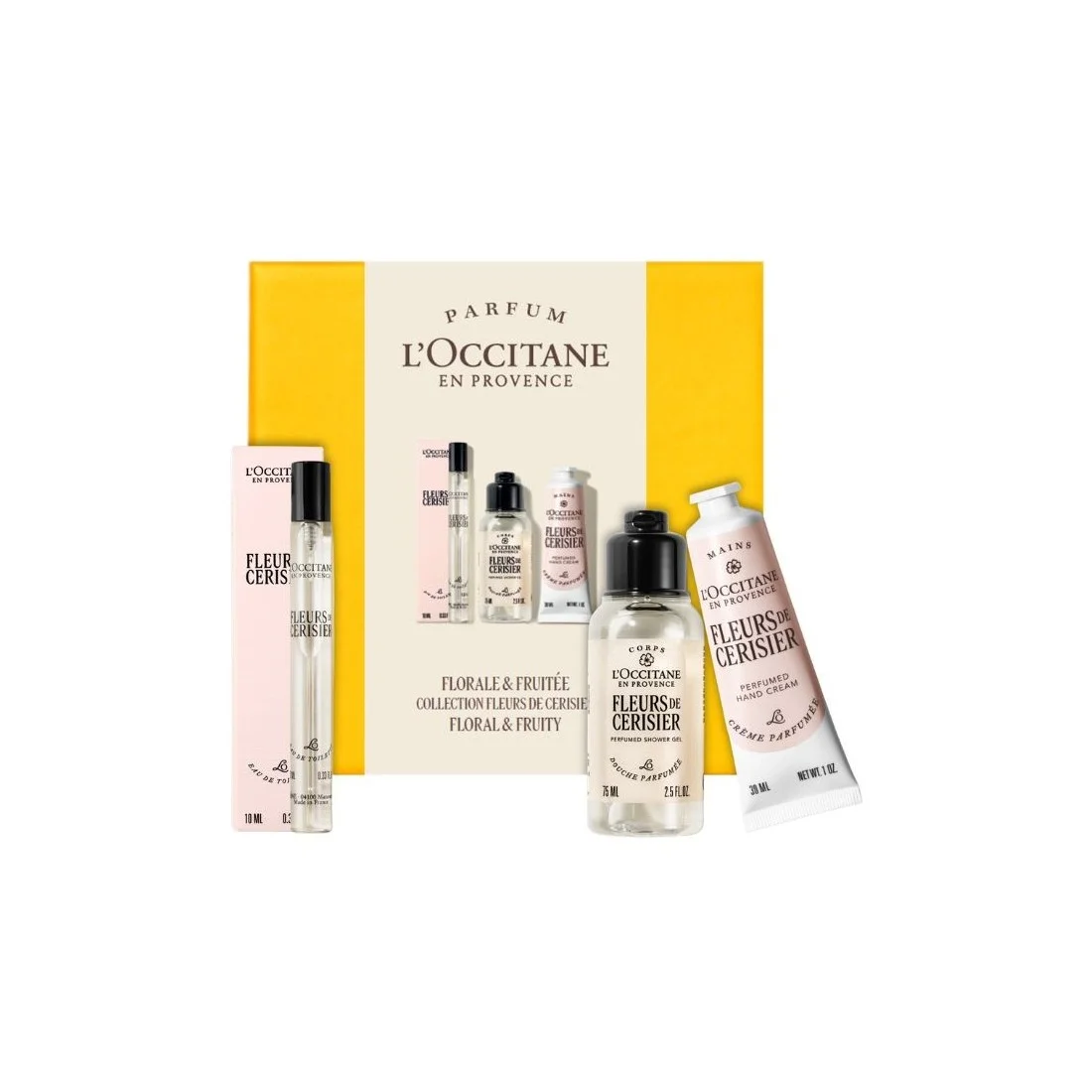 Set L'occitane Fleurs De Cetisier Routine Set L’occitane Fleurs De Cetisier Routine
