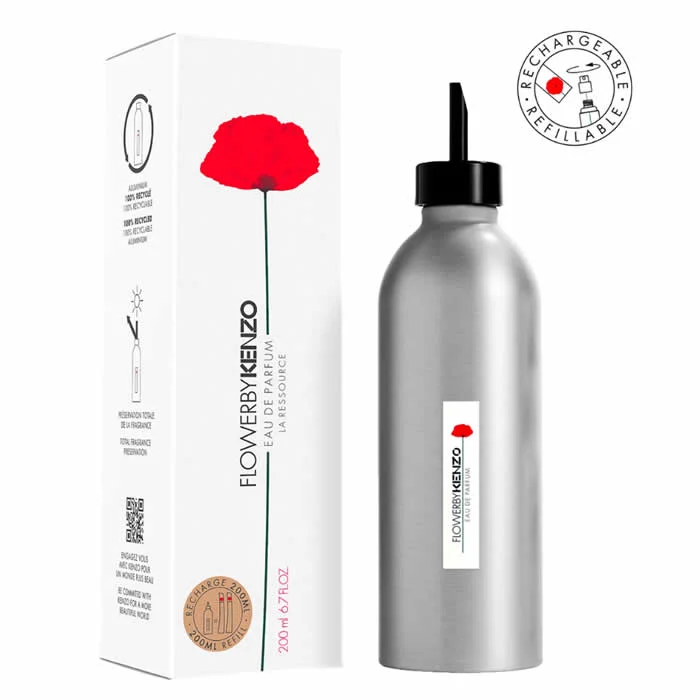 Kenzo Flower By Kenzo La Ressource Eau De Parfum 200ml Refill Kenzo Flower By Kenzo La Ressource Eau De Parfum 200ml Refill