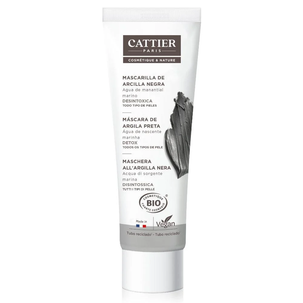 Cattier Mascarilla Arcilla Noire 100 ml