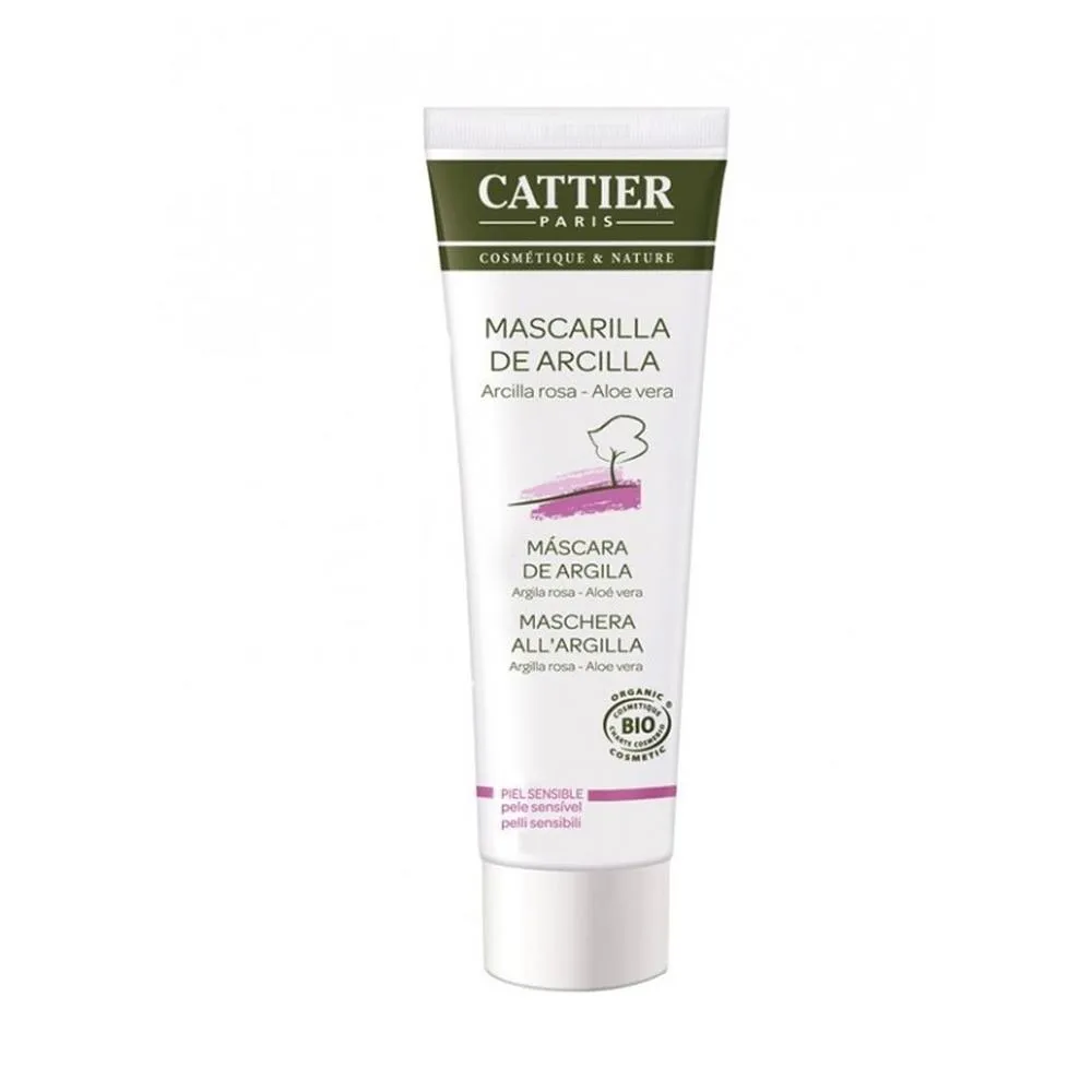 Cattier Paris Cattier Maschera all’argilla rosa Ps 100ml