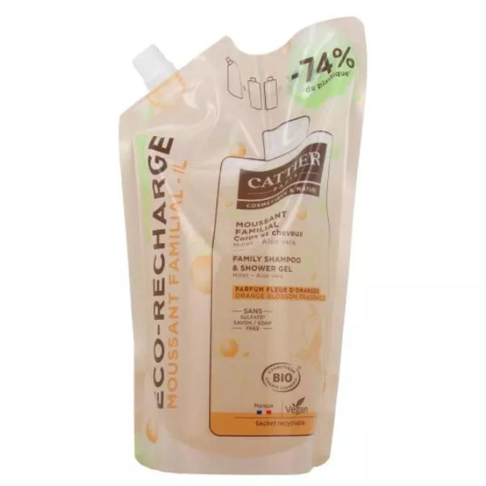 Cattier Paris Cattier Gel Ducha y Champu 1l Rec Cattier Paris Cattier Gel Ducha y Champu 1l Rec