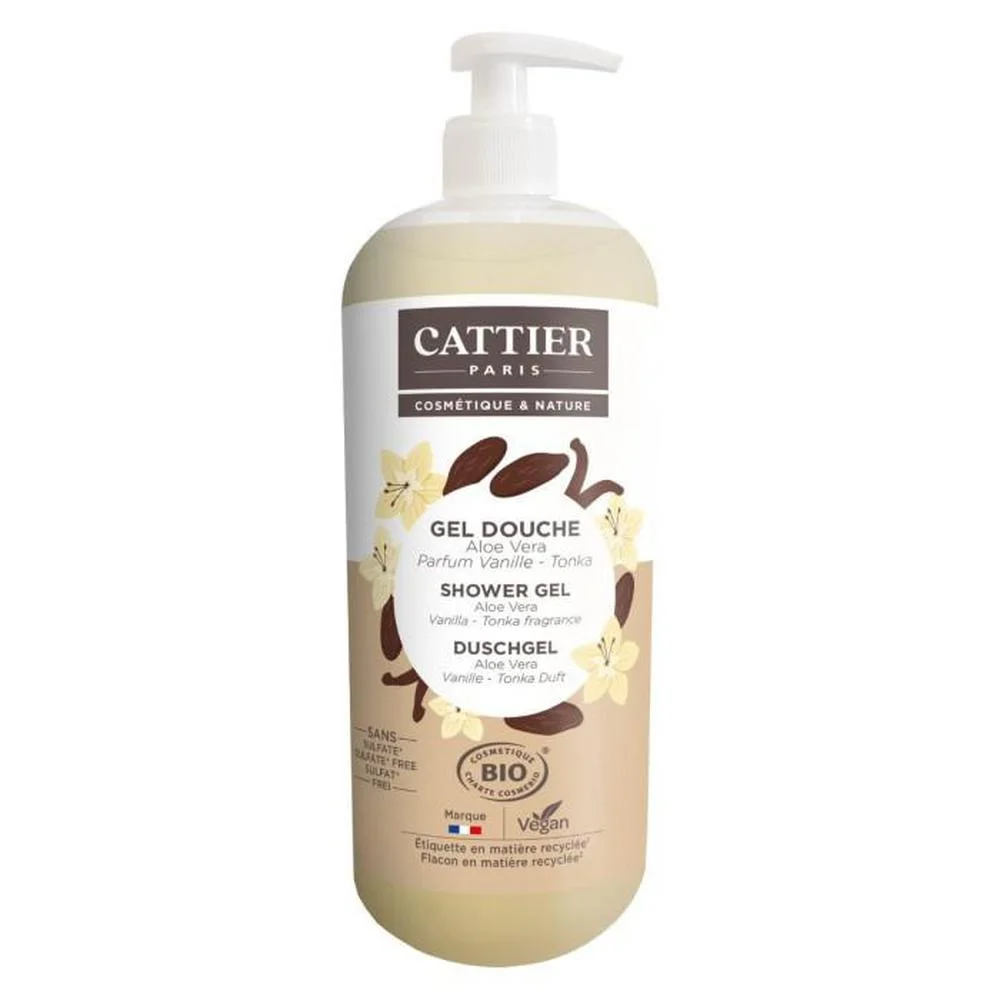 Cattier Paris Cattier Vaniglia-Tonka Shower Gel 1l