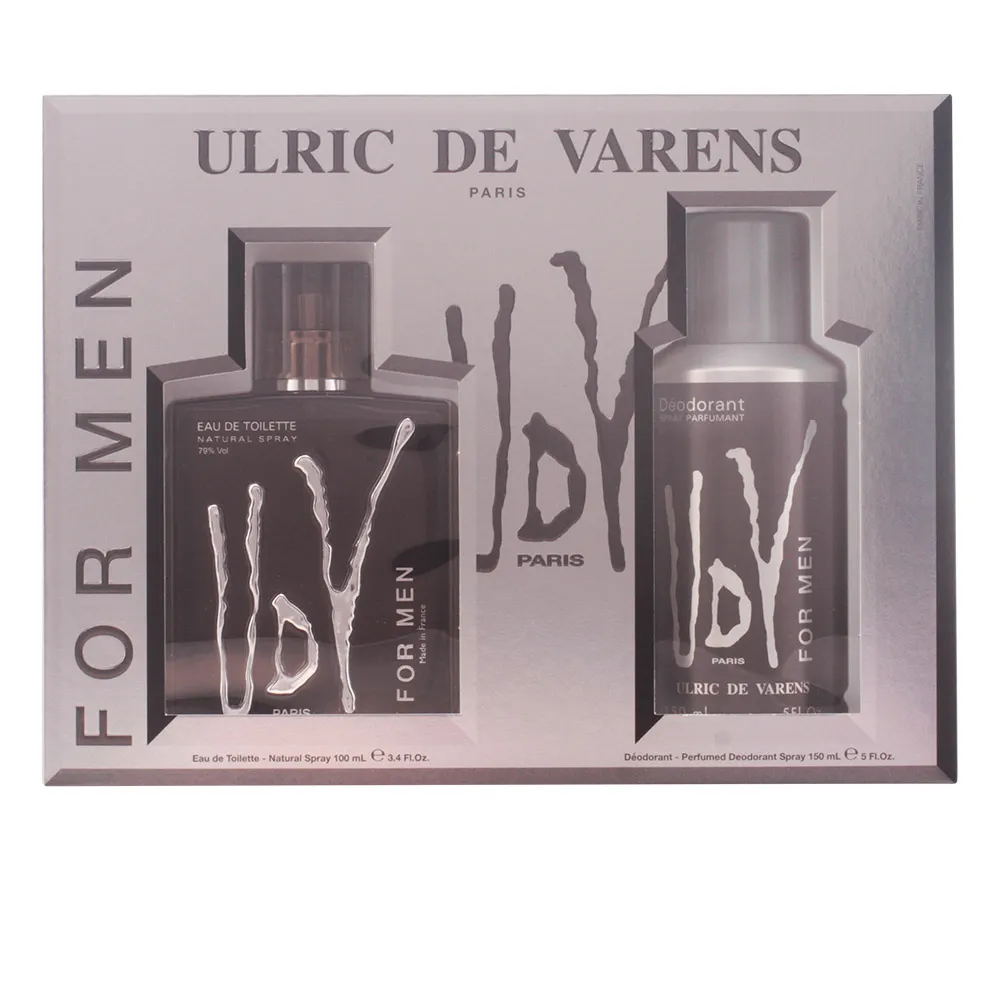 Ulric De Varens Men Eau De Toilette Spray 100ml Set 2 Pezzi