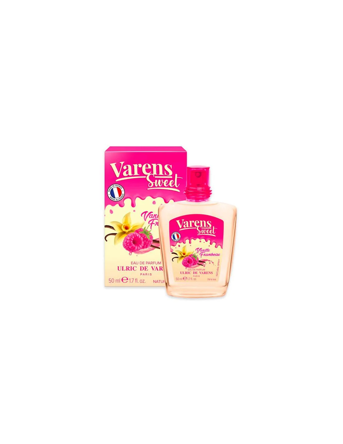 Ulric De Varens Varens U D V Sweet Vanille Framboise Edp Spray 50ml Ulric De Varens Varens U D V Sweet Vanille Framboise Edp Spray 50ml