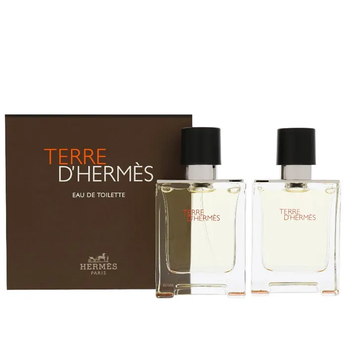 Hermès Terre d’Hermes Eau de Toilette Spray 2x50ml