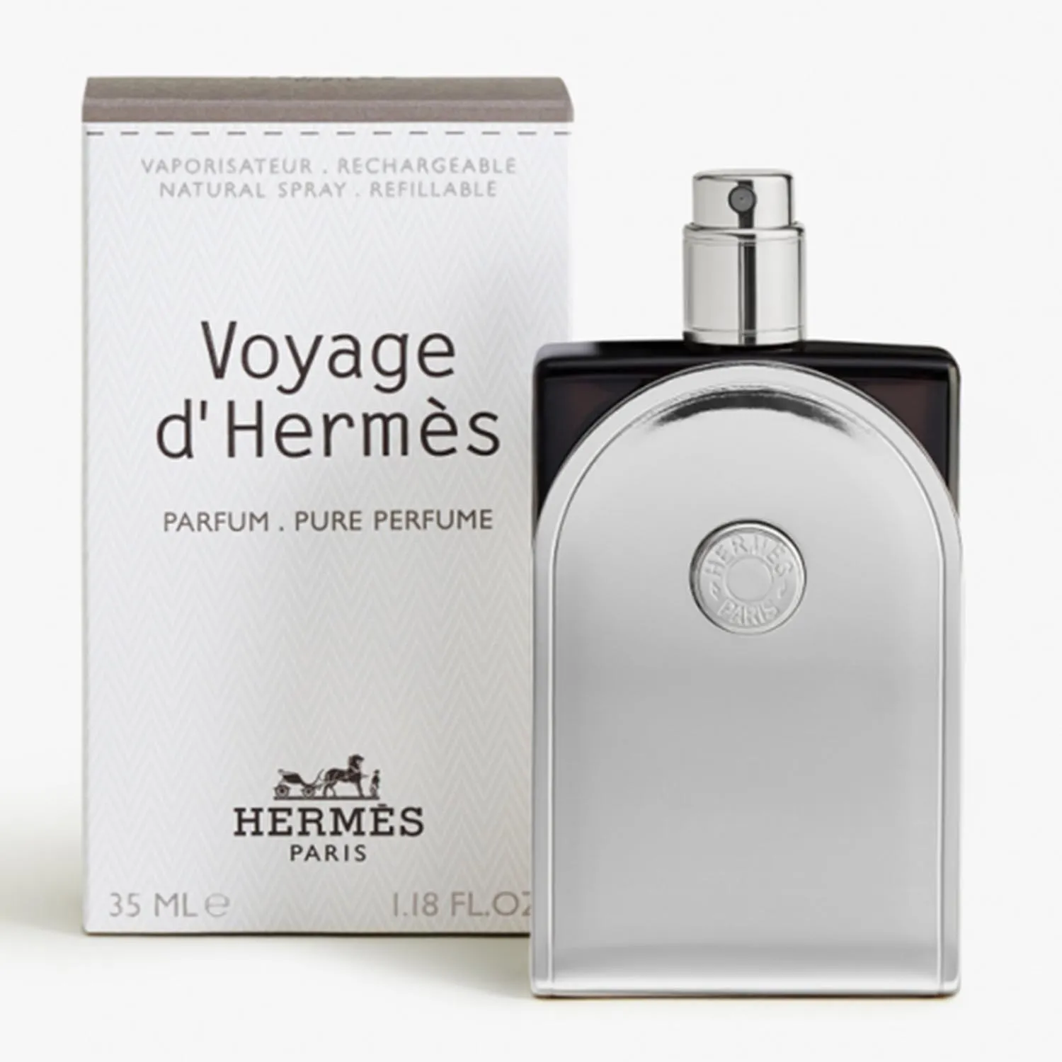 Hermès Hermes Voyage d’Hermes Pure Parfum ricaricabile 35 ml