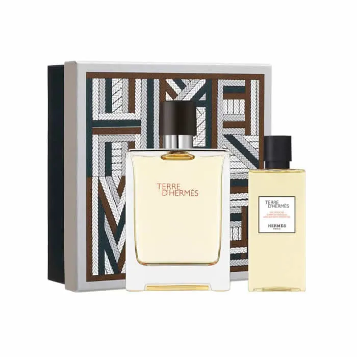 Hermès Terre d’Hermès Eau de Toilette Spray 100ml Set da 2 Pezzi