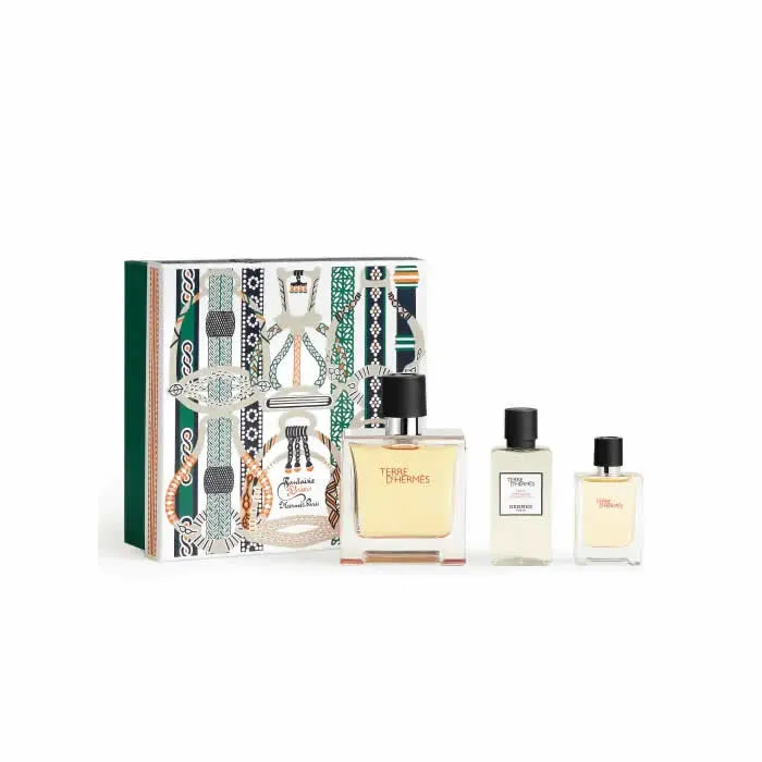 Terre d’Hermès Eau de Parfum Spray 75ml Set da 3 Pezzi