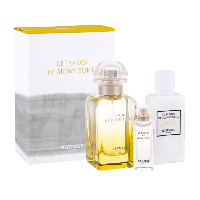Hermès Le Jardin De Monsieur Li Eau De Toilette Spray 50 ml Set 3 Pezzi