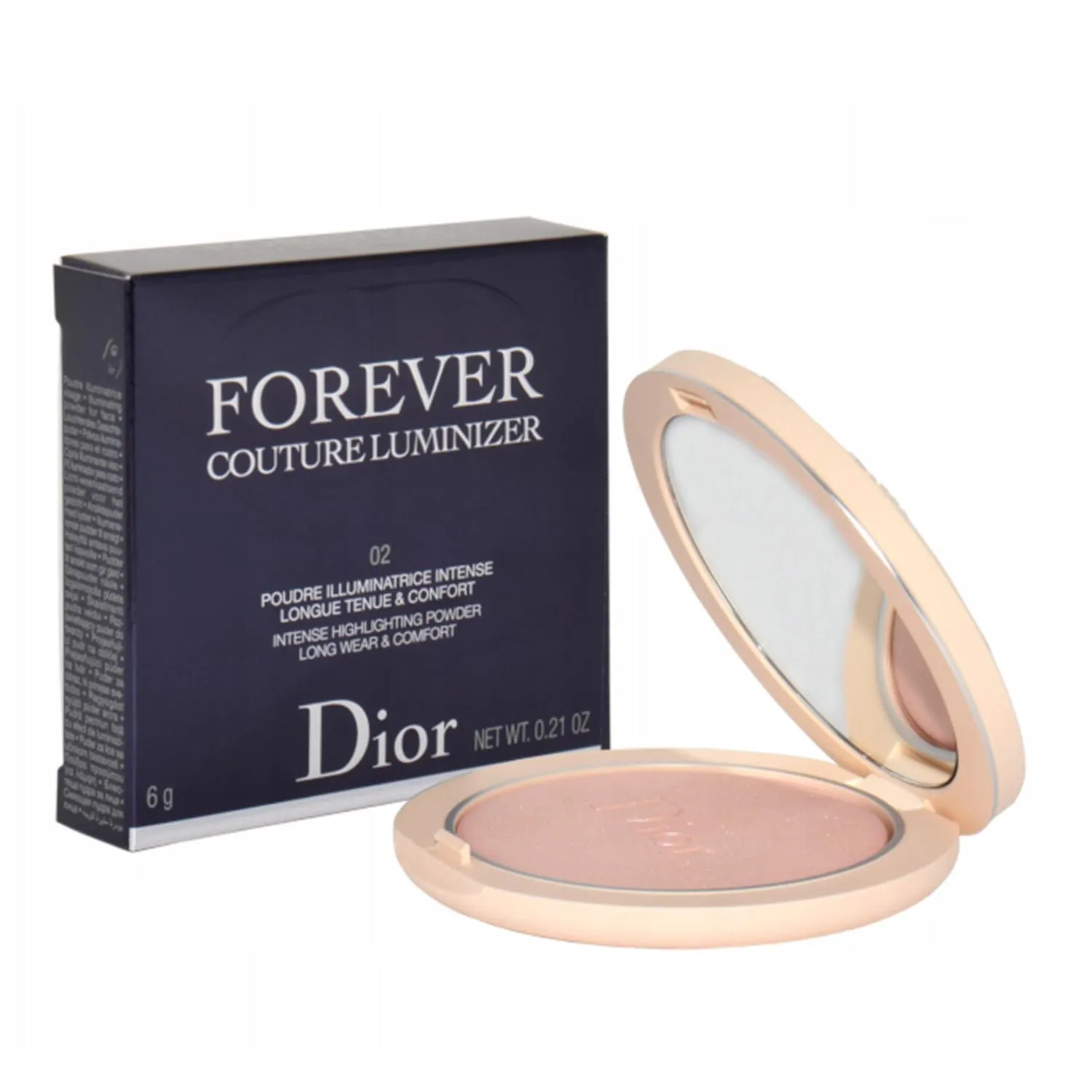 Dior Forever Couture Luminizer Compact Octopuses 02 Pink Glow 1 unità