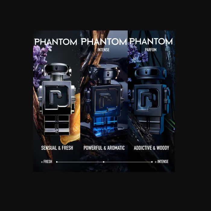 Paco Rabanne Phantom Intense Eau De Parfum Spray Ricaricabile 150ml — foto 1