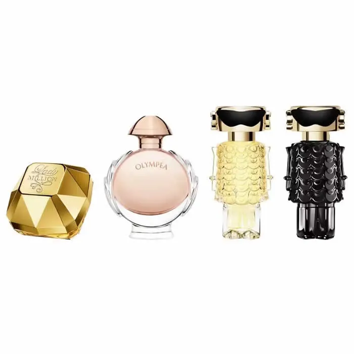 Set da viaggio femminile in miniatura Paco Rabanne