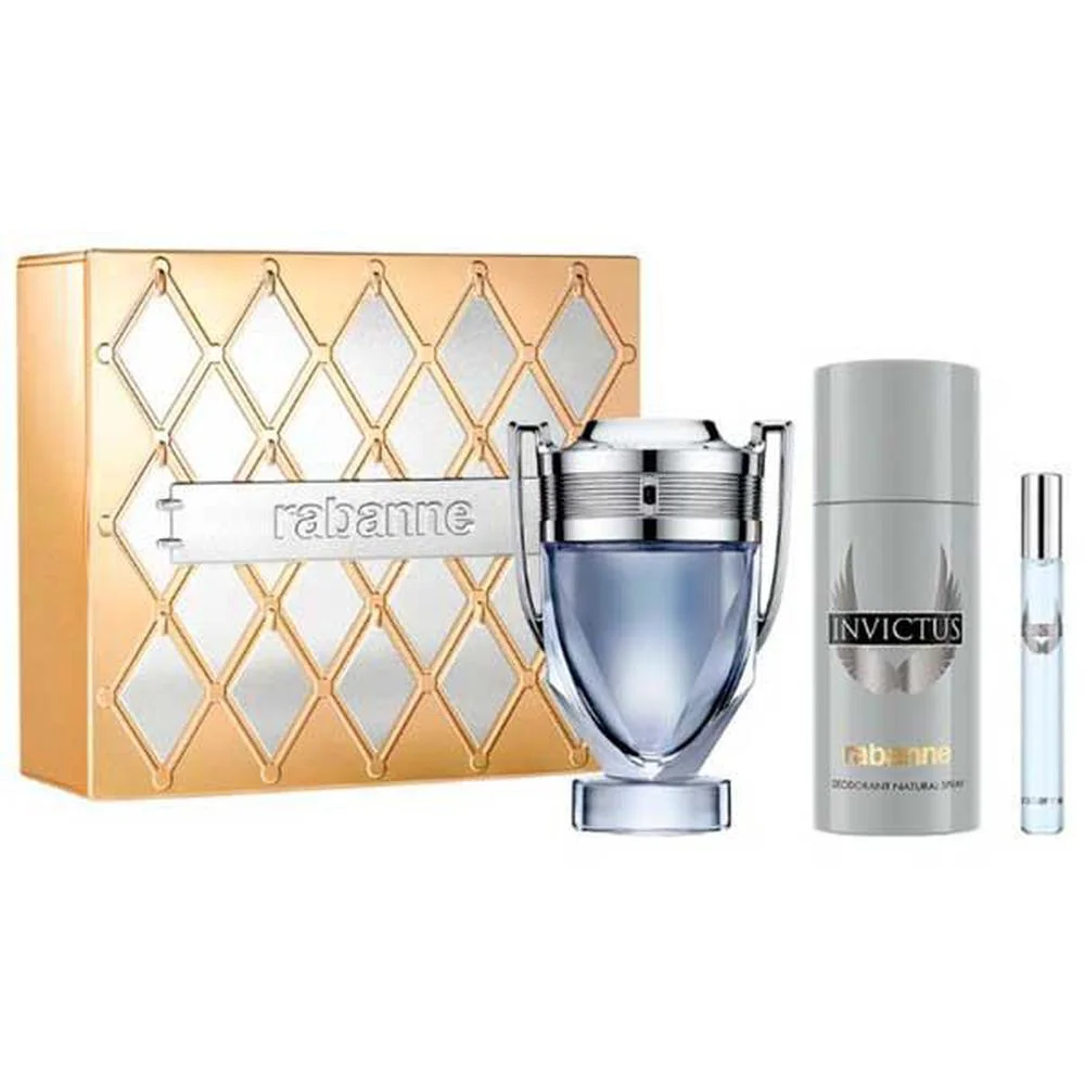 Estuche Invictus Eau de Toilette 100ml Desodorante 150ml Eau de Toilette 10 ml