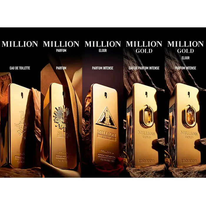 Paco Rabanne Million Gold Elixir Parfum Intense Spray 200ml — foto 1